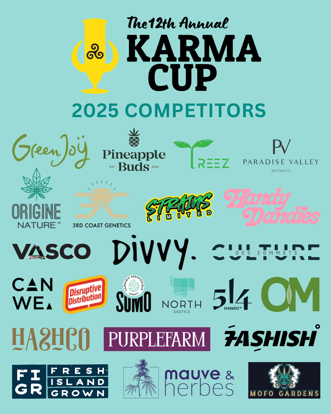 Karma Cup participating brands panel