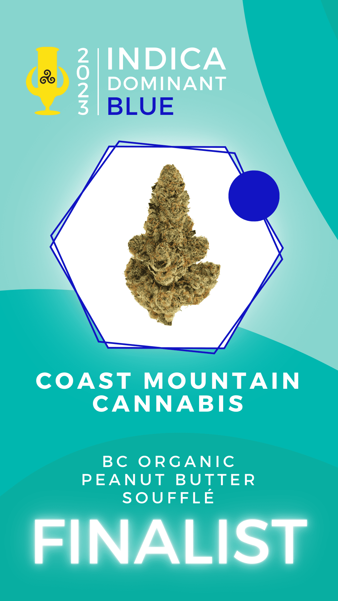 Karma Cup 2023 Indica finalist Coast Mountain Cannabis