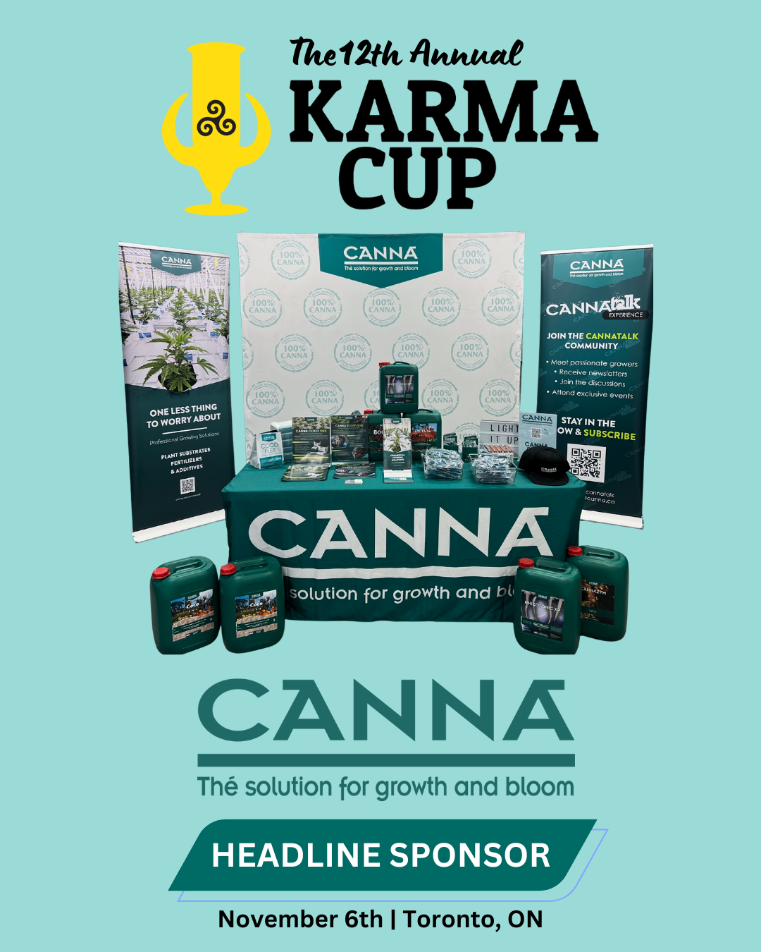 CANNA 2025 Headline Sponsor exhibitor artwork