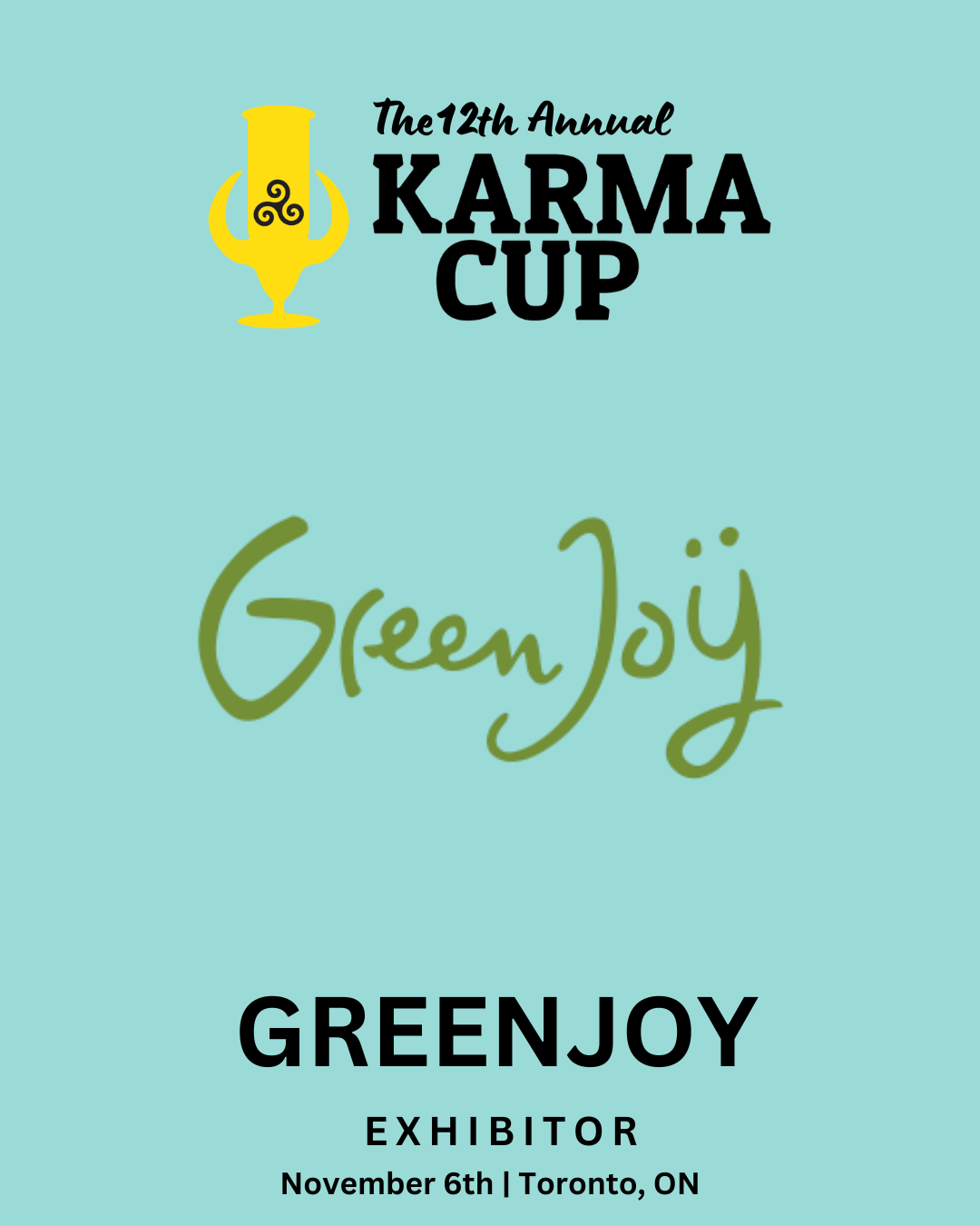 Green Joy 2025 exhibitor artwork