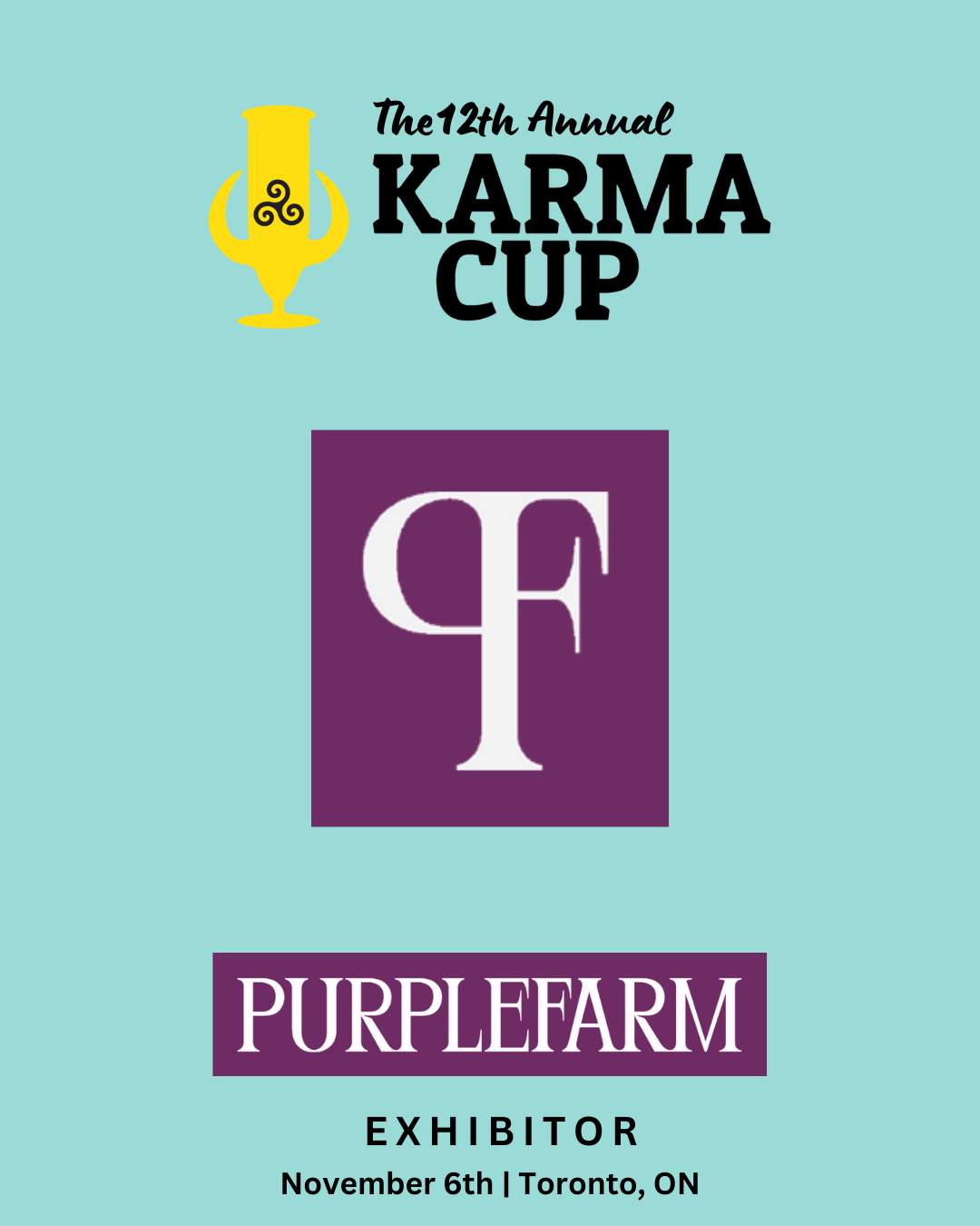Purple Farm 2025 exhibitor artwork